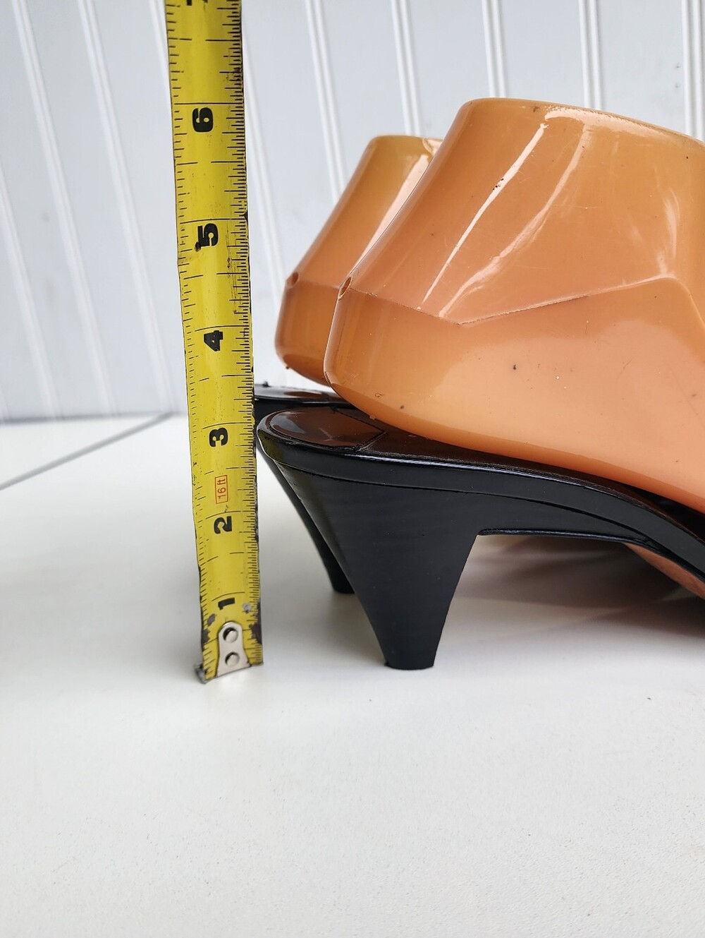 DONALD PLINER BLACK PATENT LTHR STRAPPY SLIDES TOE-THONG MULES SANDALS PUMPS 8.5 - Picture 5 of 10